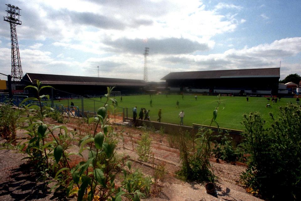 The stands were built up after World War II