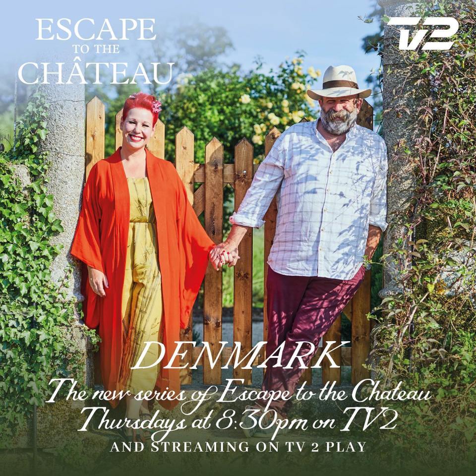 Escape to the Chateau's final series will be airing in Denmark