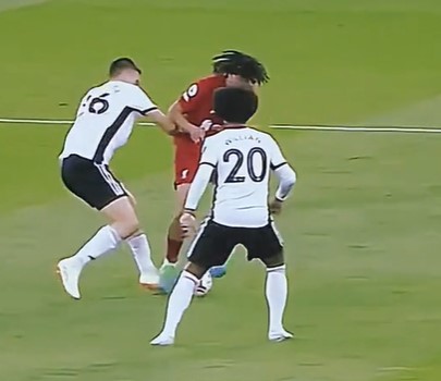 Trent Alexander-Arnold wowed fans with a skill move against Fulham