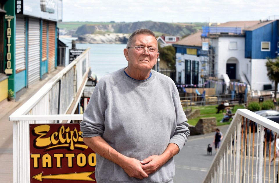 Fishing shop owner Stephen Walker says Newquay's drug problems are well-known amongst locals