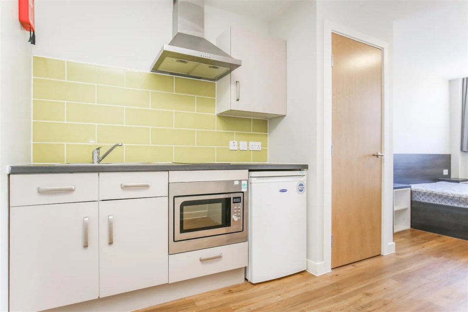 This flat is great for city centre living