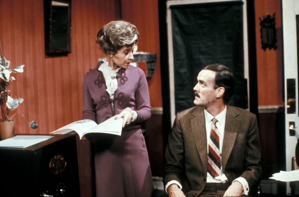 Fawlty Towers starred John as Basil and Prunella Scales, now 90 and living with Alzheimer’s, as Sybil