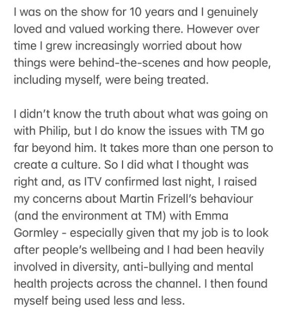 Dr Ranj slammed producer Martin Frizell