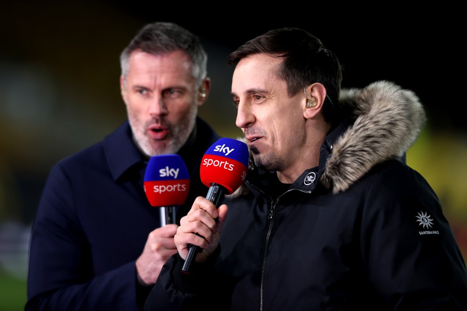 Gary Neville and Jamie Carragher both got their relegation predictions completely wrong