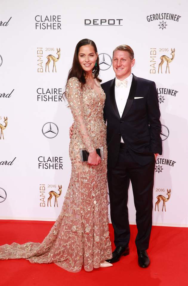 Ivanovic and Schweinsteiger have two children and are expecting a third