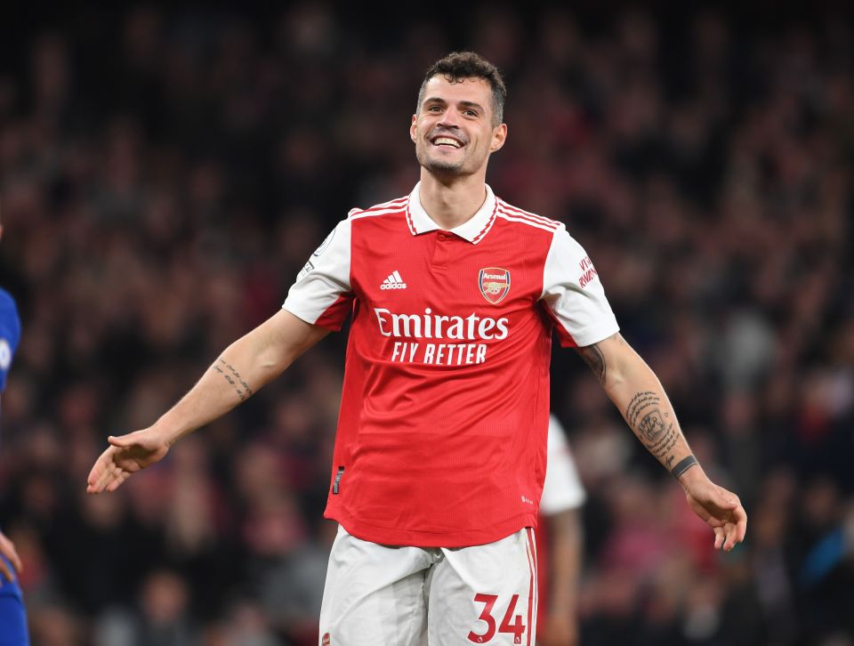 Granit Xhaka could leave Arsenal this season