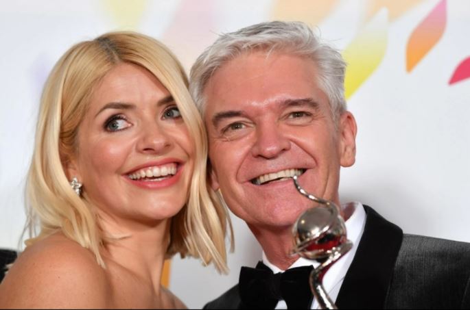 Ex best pals Holly Willoughby and Phillip Schofield