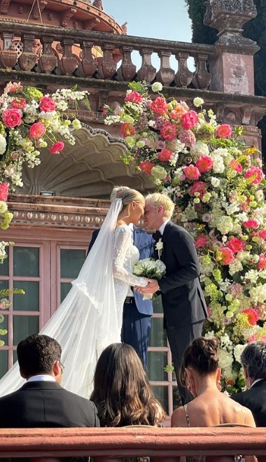 Jamie and Sophie tied the knot for the second time in Spain