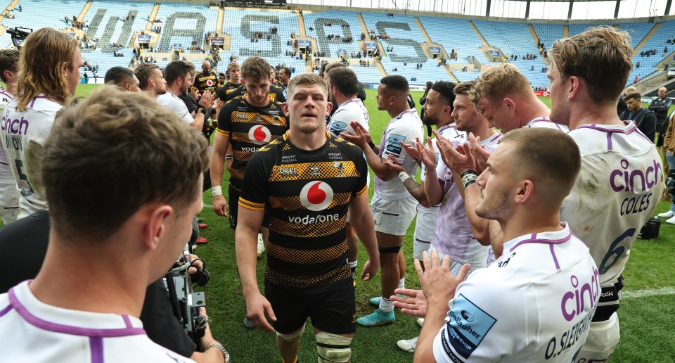 Wasps have been demoted to the ninth tier