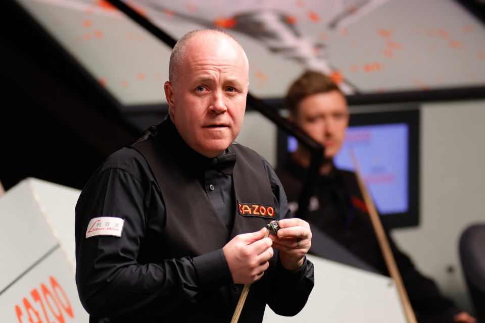 John Higgins reached the quarter-finals of the World Championships 2023