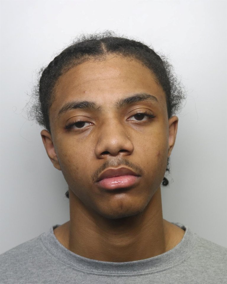 Jovani Harriott, 17, has been unmasked after being convicted of the murder of Khayri Mclean