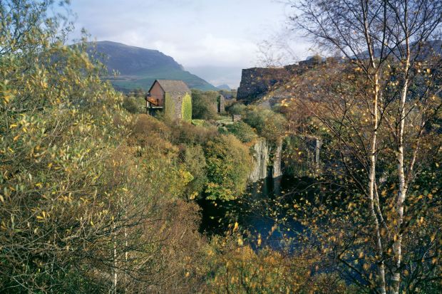 The abandoned Welsh village of Talysarn