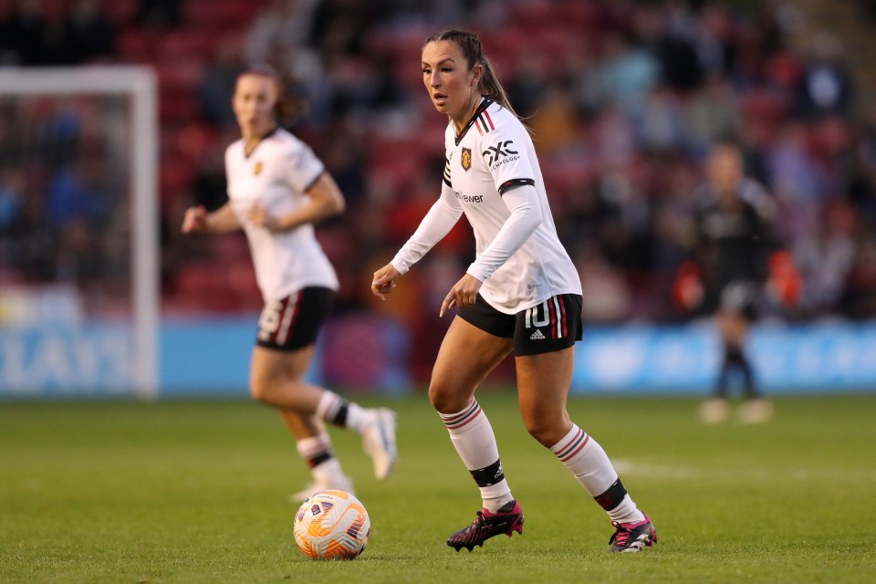 Katie Zelem is set to make history as the first player to captain Man United in a Women's FA Cup final