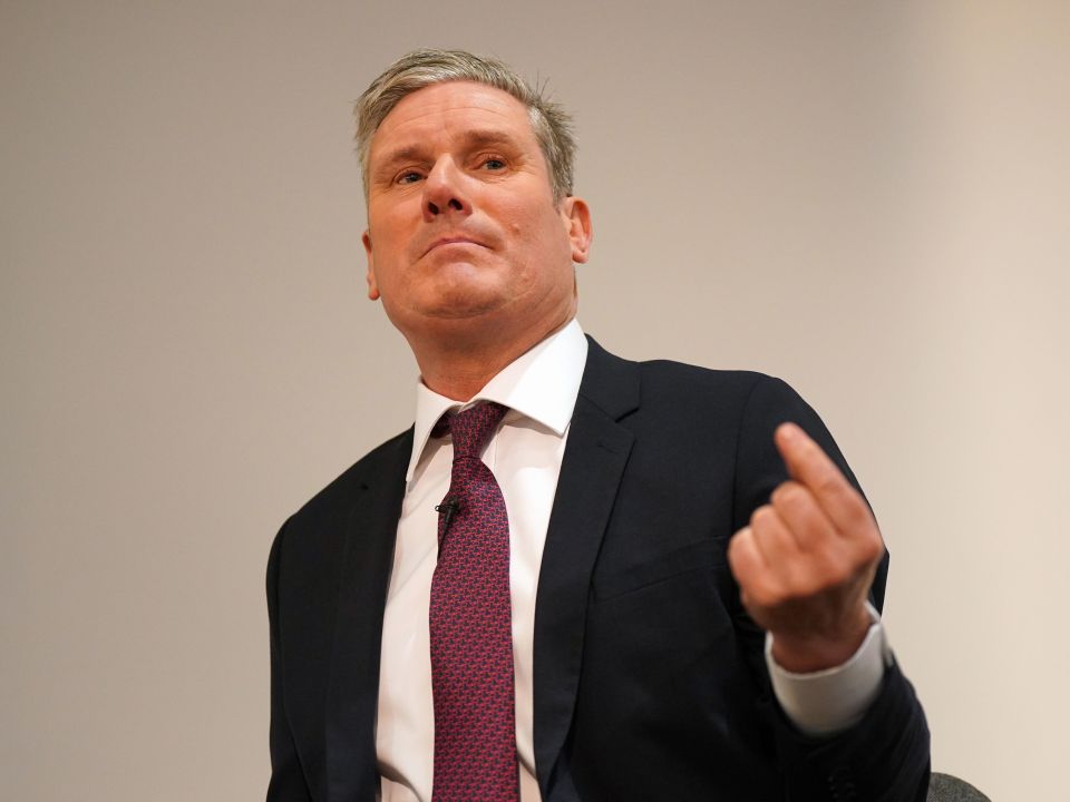 Keir Starmer admitted today he wants to reopen Brexit negotiations just weeks