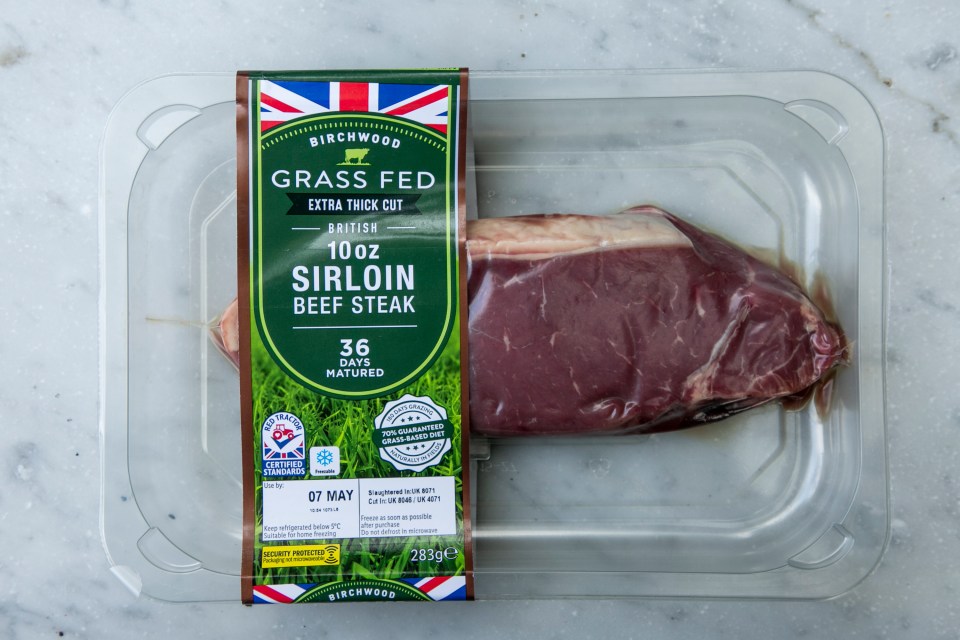 Lidl's Birchwood Sirloin Steak Grass Fed was enjoyable and tasty