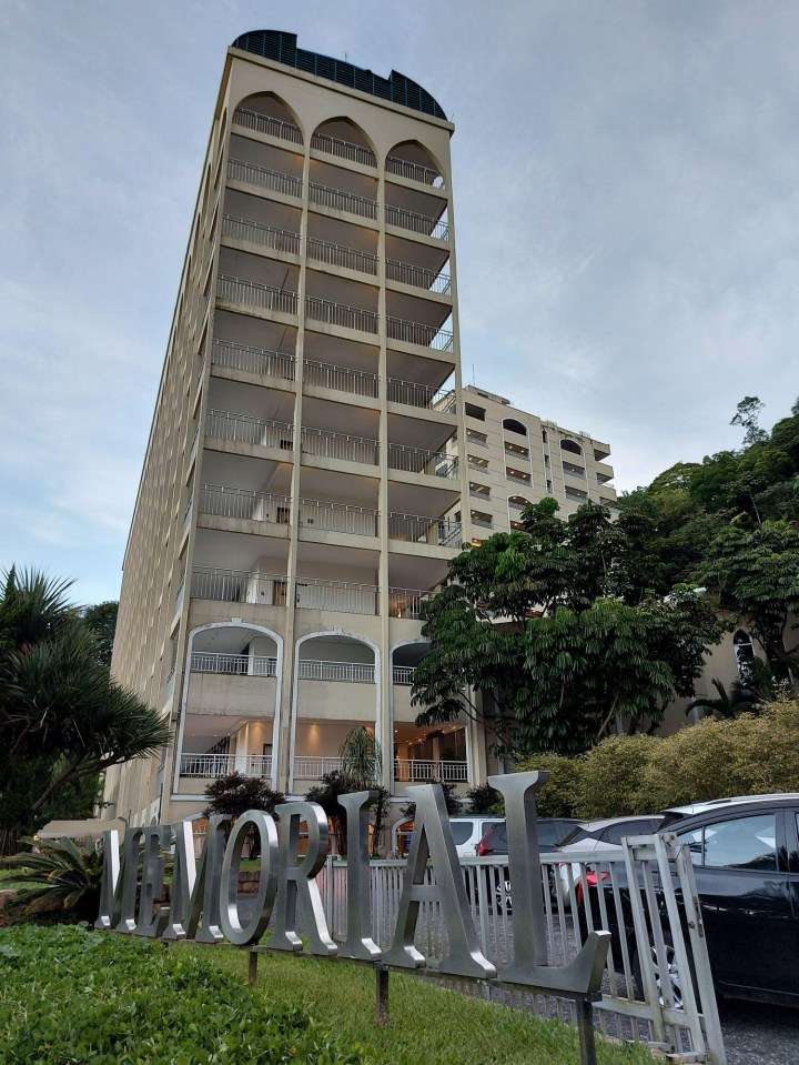 The tomb is located in the world’s tallest cemetery