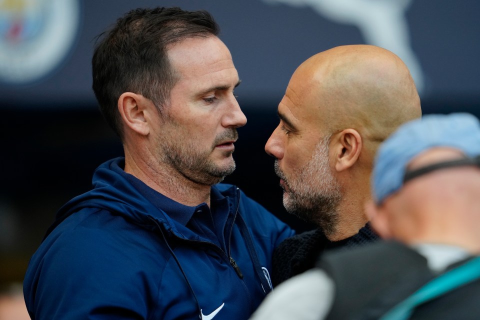 Pep Guardiola inflicted another defeat on Chelsea's interim boss Frank Lampard