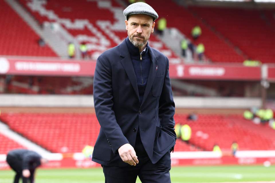 Trendy ten Hag will stroll on football’s top catwalk next month as he leads United out at Wembley for the FA Cup final