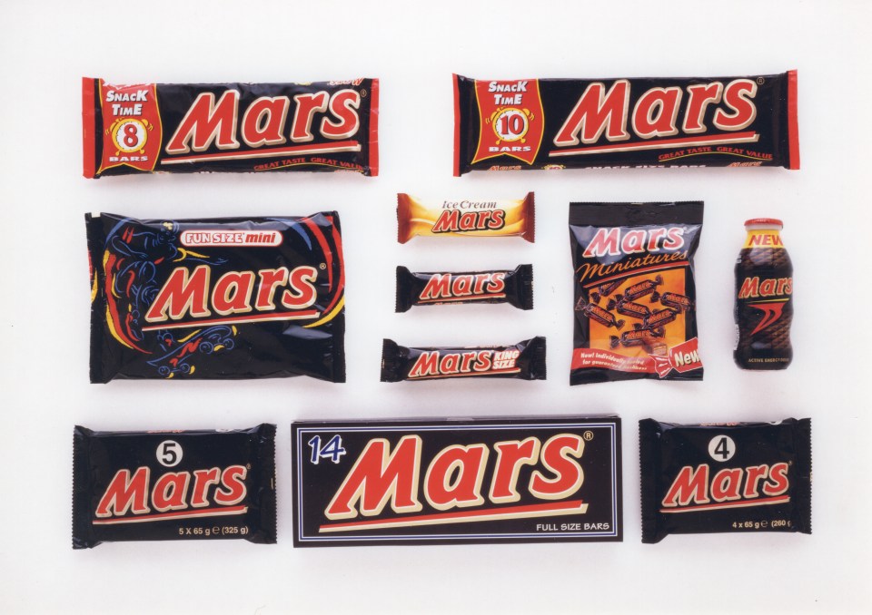 The confectionery firm switched from paper to plastic in the 1970s