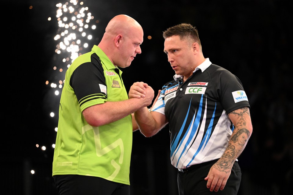 Van Gerwen defeated Gerwyn Price with a decisive triumph