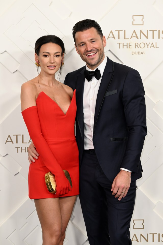 Mark Wright and Michelle Keegan have revealed their matching his and hers dressing rooms