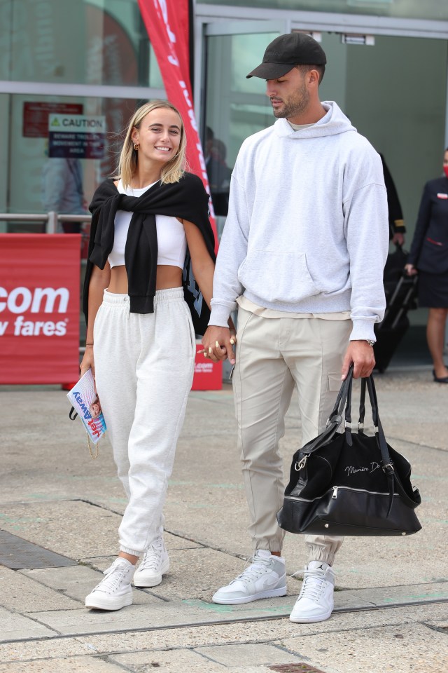 Millie has reunited with Love Island boyfriend Liam Reardon