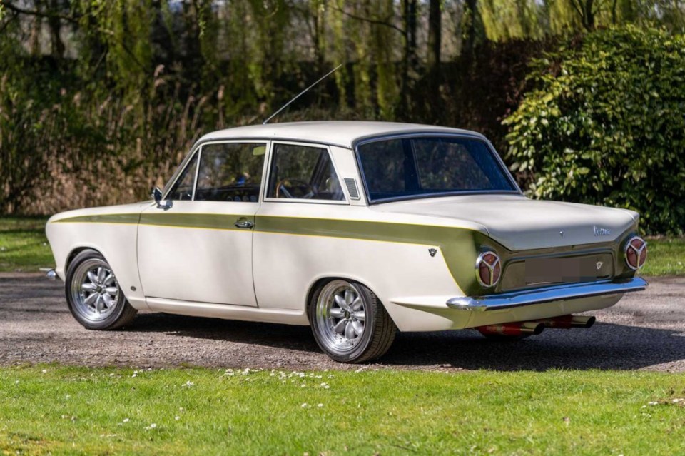 PLENTY OF MUSCLE Classic 60s Ford Cortina up for sale at auction, and it includes some radical changes, , //auctions.hampsonauctions.com/auction/lot/lot-1965-ford-cortina-super-v8/?lot=1060&so=2&st=&sto=0&au=19&ef=&et=&ic=False&sd=0&pp=96&pn=1&g=1, , Taken without permission