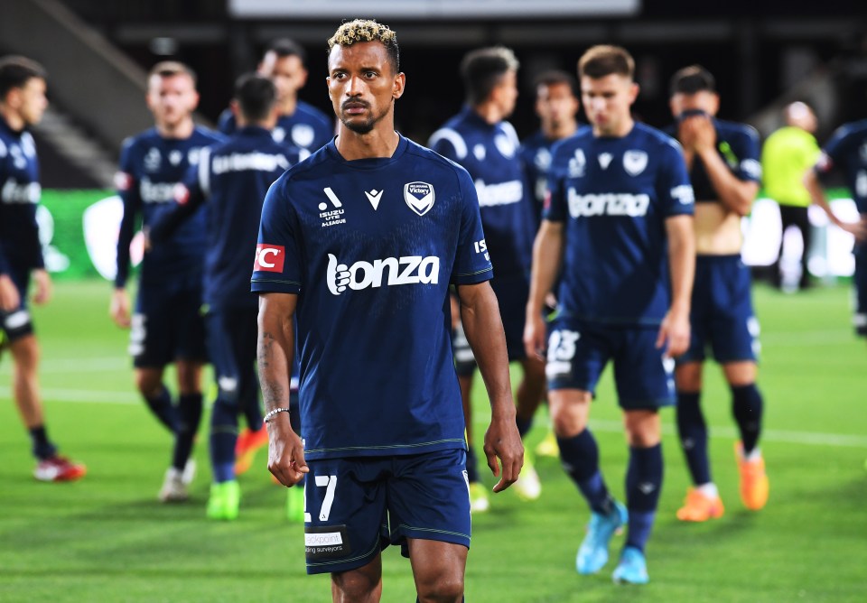 He spent the year with Melbourne Victory