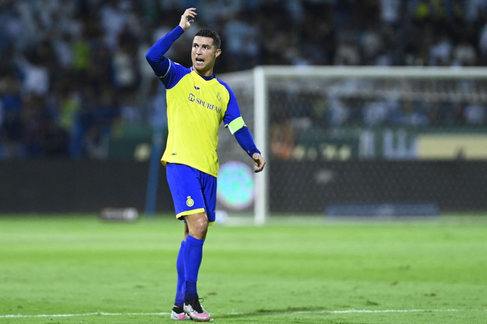 Al-Nassr were top when they signed Ronaldo but they will finish second