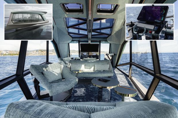 BMW shows off luxury 'floating Bond villain lair' at Cannes Film Festival