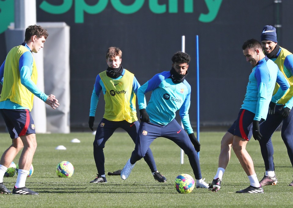 15-year-old Yamal has been training the Barcelona’s first team for a year