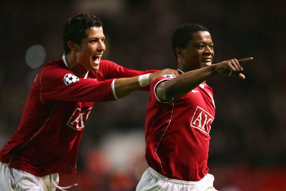 Patrice Evra came up against Cristiano Ronaldo in Man Utd training and after his move to Real Madrid