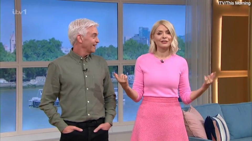 Her post follows rumours that she has ‘cut ties’ with her ITV co-host Phillip Schofield