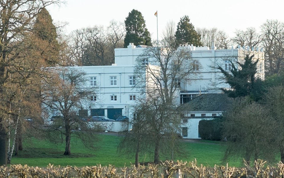 Palace chiefs were said to have initially set a September deadline to vacate Royal Lodge, pictured