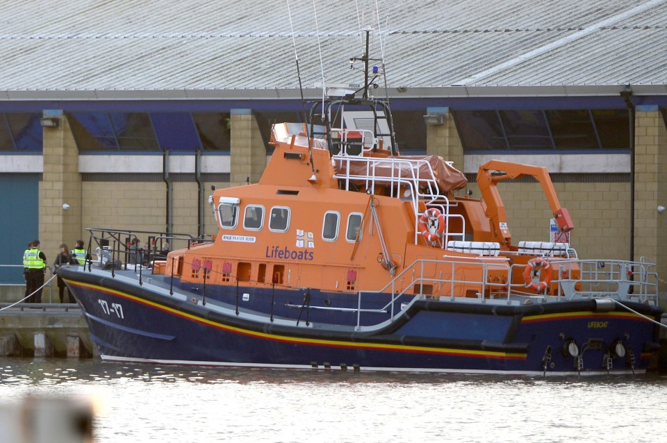 The body was pulled from the Humber Estuary, near Grimsby docks