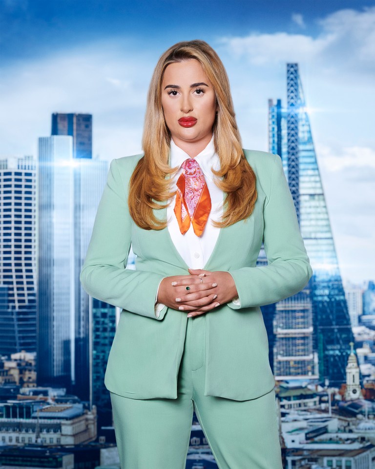 Dani on The Apprentice where she made it to the top five