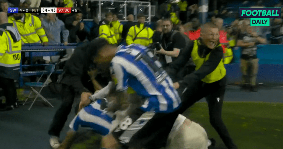 Sheffield Wednesday celebrate their dramatic comeback