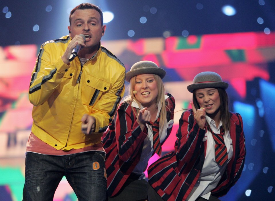 Daz Sampson took part in Eurovision in 2006