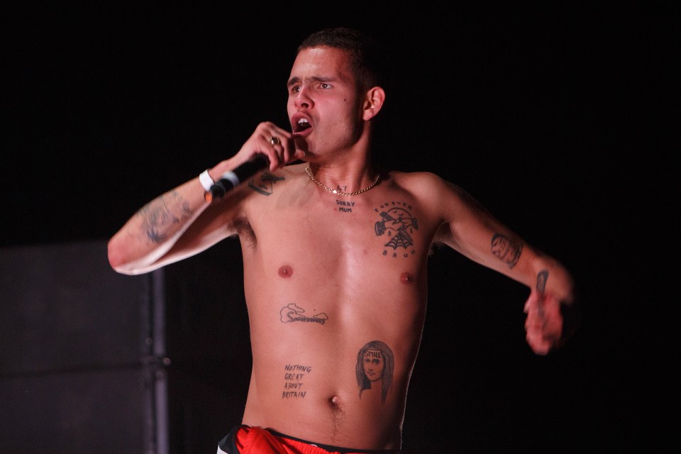 Slowthai has been scrubbed from festival line-up posters