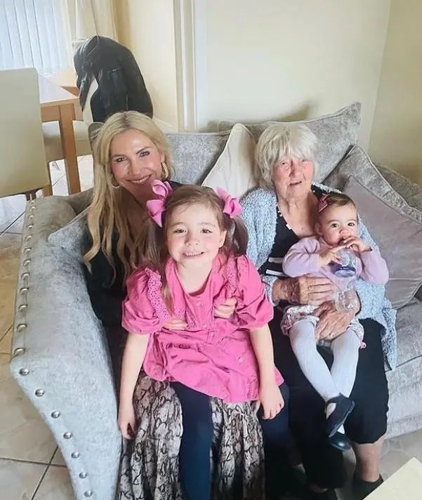 Heidi, mum to Aurelia and Athena, recently paid tribute to her late grandmother