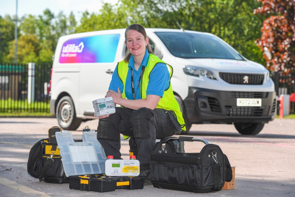 Fiona Rooney is a field engineer for Utilita, installing smart meters and teaching families how to use less energy to save money and the planet