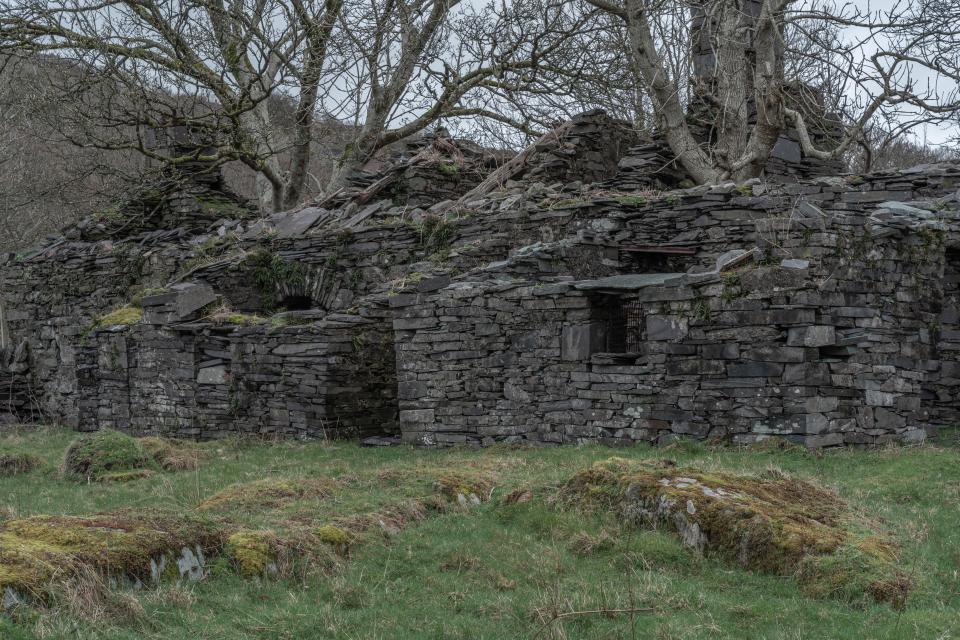 The village was once a thriving community thanks to the slate quarry