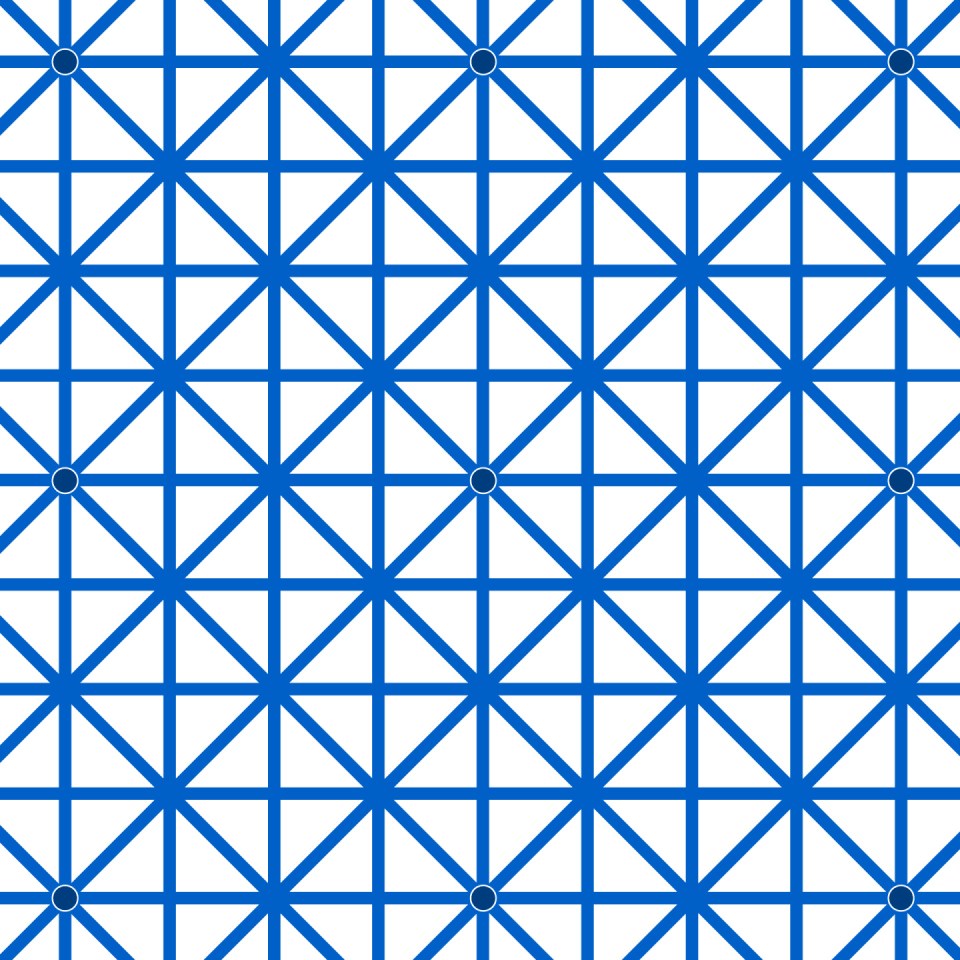 Can you spot the nine disappearing dots in this optical illusion