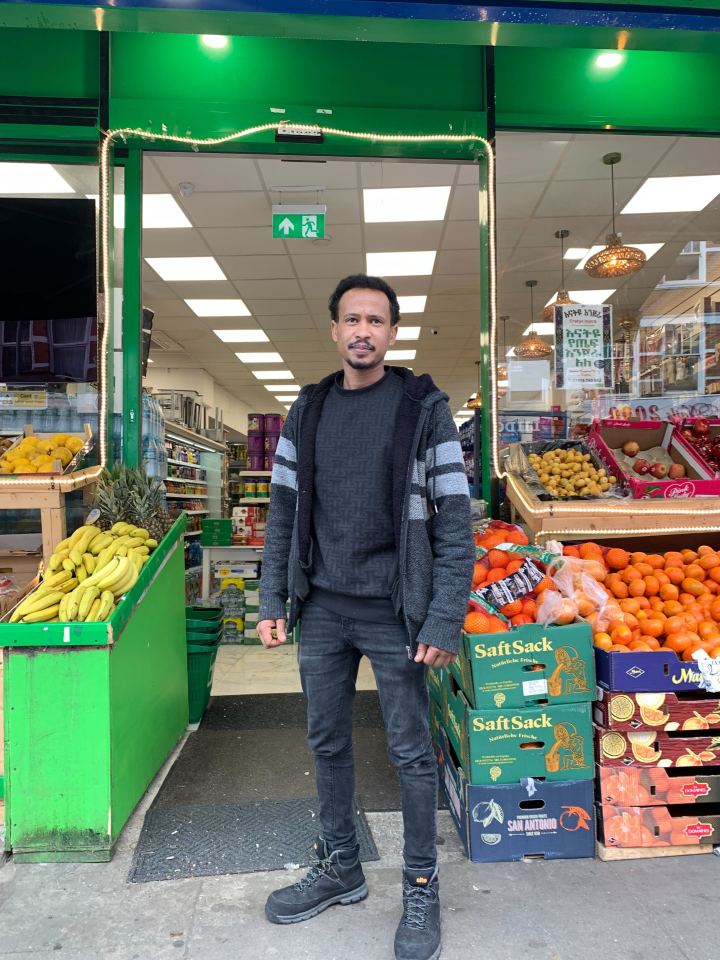 Ali Mohammed is worried that locals are being pushed out of Streatham