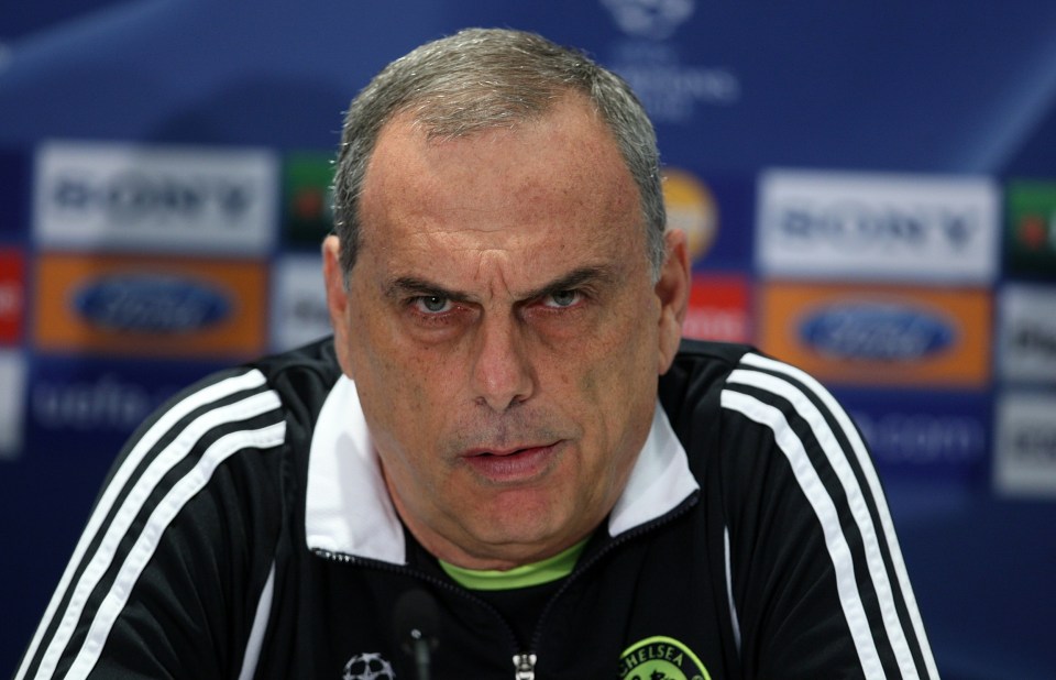 Avram Grant led Chelsea to the 2008 Champions League final