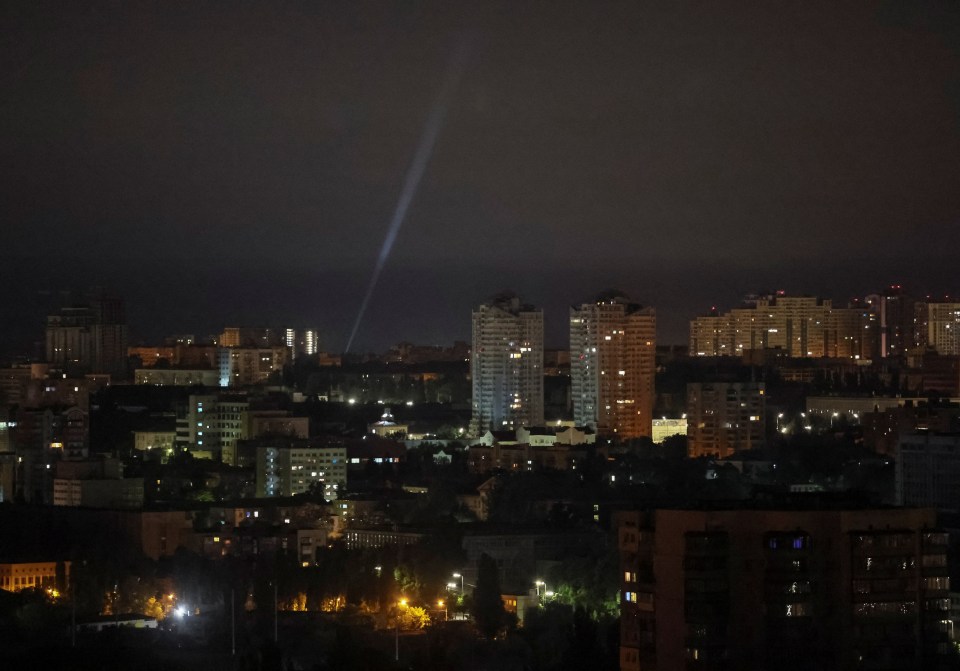 Russia launched a massive airstrike on Kyiv overnight