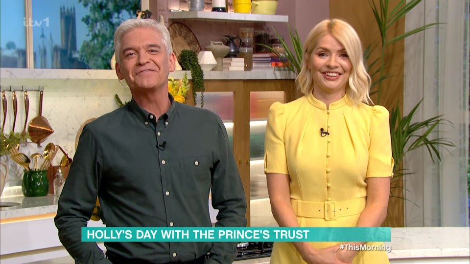 Holly left the show early today in a shock move