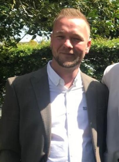 Graham Ross, 34, has been named as the driver who died after his grey transit van crashed into a BMW