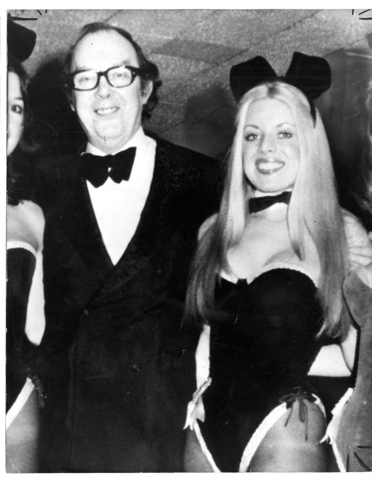 Eve was a waitress in central London’s Playboy Club attended by comic Eric Morecambe