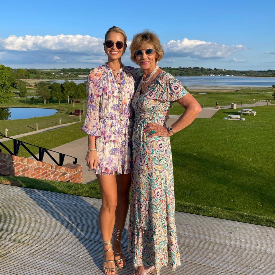 Vogue Williams celebrated her mother’s 70th birthday